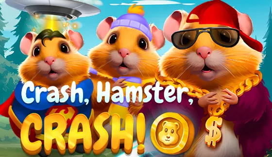 демо-слот CRASH, HAMSTER, CRASH!